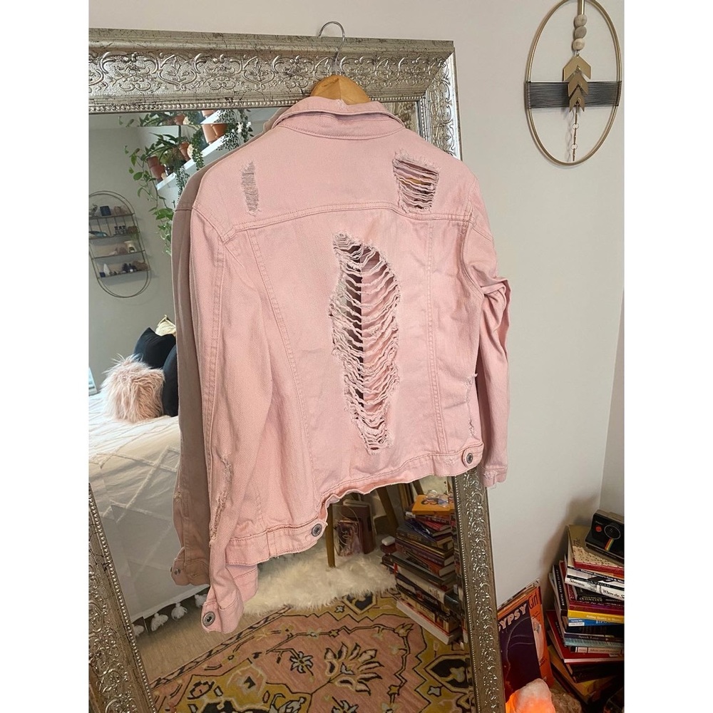 Pink denim - Picture 2 of 2